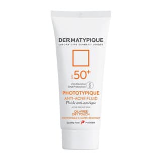 ضد آفتاب فلوئید درماتیپیک با Spf +50 مناسب پوست چرب و جوش دار حجم 40 میلی — تصویر ۲