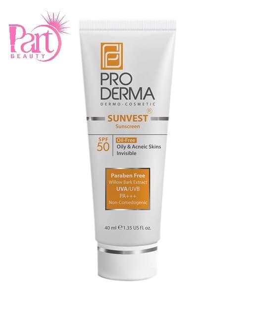 ضد آفتاب فاقد چربی بدون رنگ SPF50 پرودرما — تصویر ۸