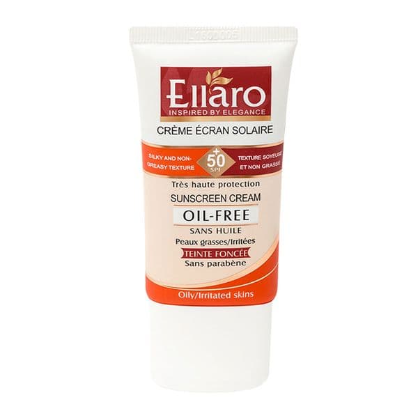 ضد آفتاب بژ طبیعی فاقد چربی SPF50 الارو — تصویر ۲