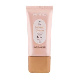 کرم ضد آفتاب رنگی ویت یو بژ طبیعی با SPF 60 حجم 50 میلی لیتر