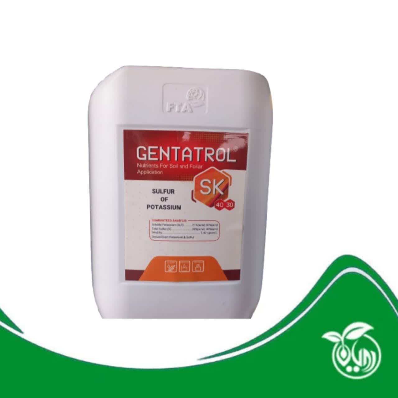 کود سولفور پتاسیم مایع جنتاترول GENTATROL( SK) پرینوای مکزیک گالن 20 لیتری