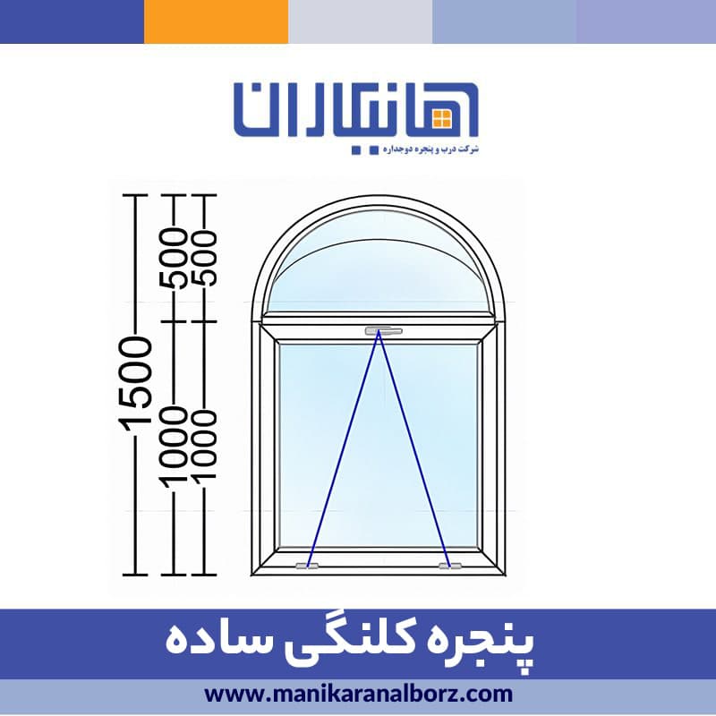 پنجره دوجداره کلنگی