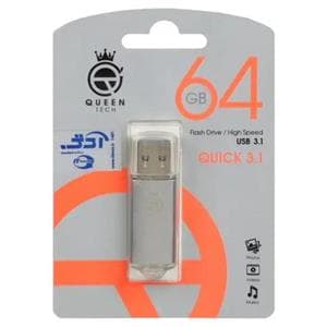 فلش مموری کویین تک مدل Quick ظرفیت 64 گیگابایت USB 3.1