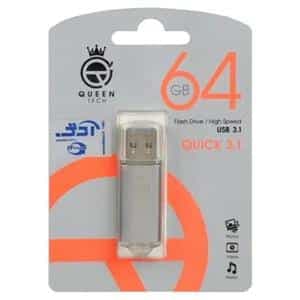فلش مموری کویین تک مدل Quick ظرفیت 64 گیگابایت USB 3.1 — تصویر ۲