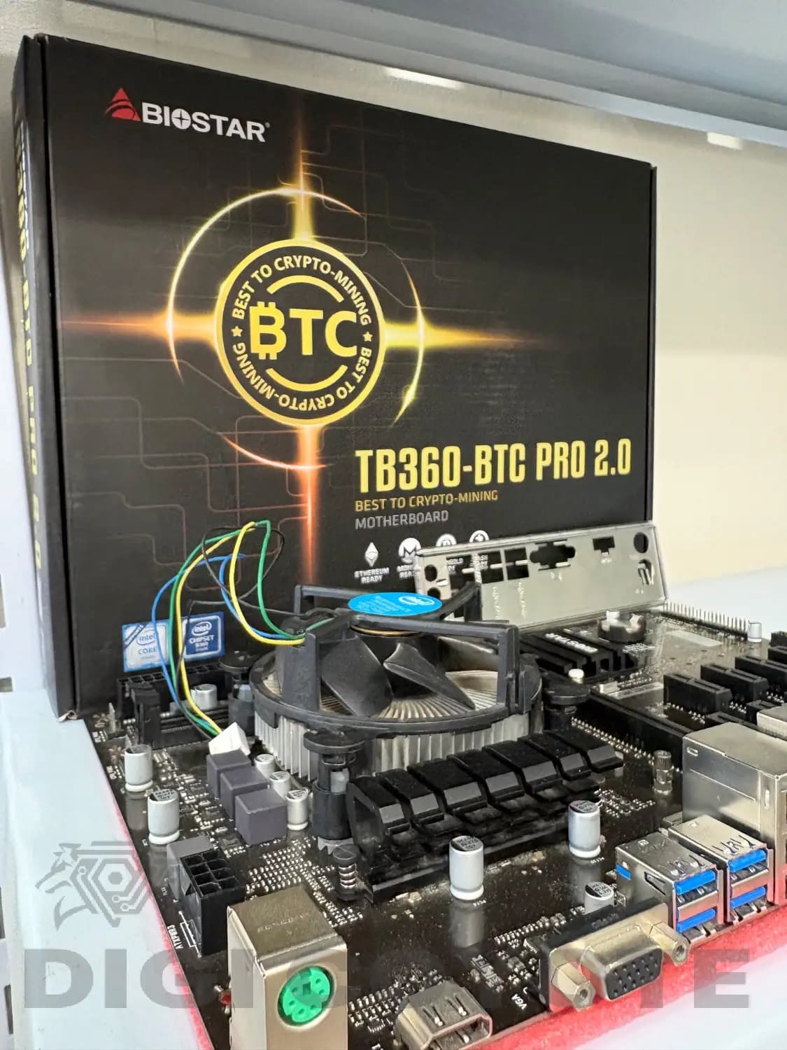 مادربرد بایوستار مدل TB360-BTC PRO 2.0 | استوک در حد نو + جعبه — تصویر ۲