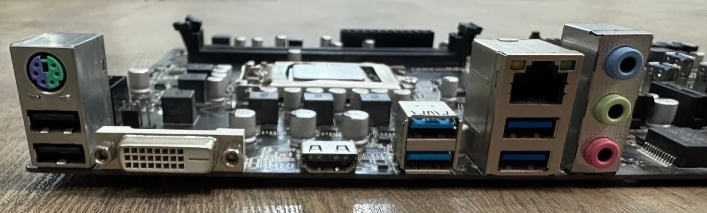 مادربرد JW B250P + پردازنده Intel Pentium G4400 + فن اصلی | استوک — تصویر ۲