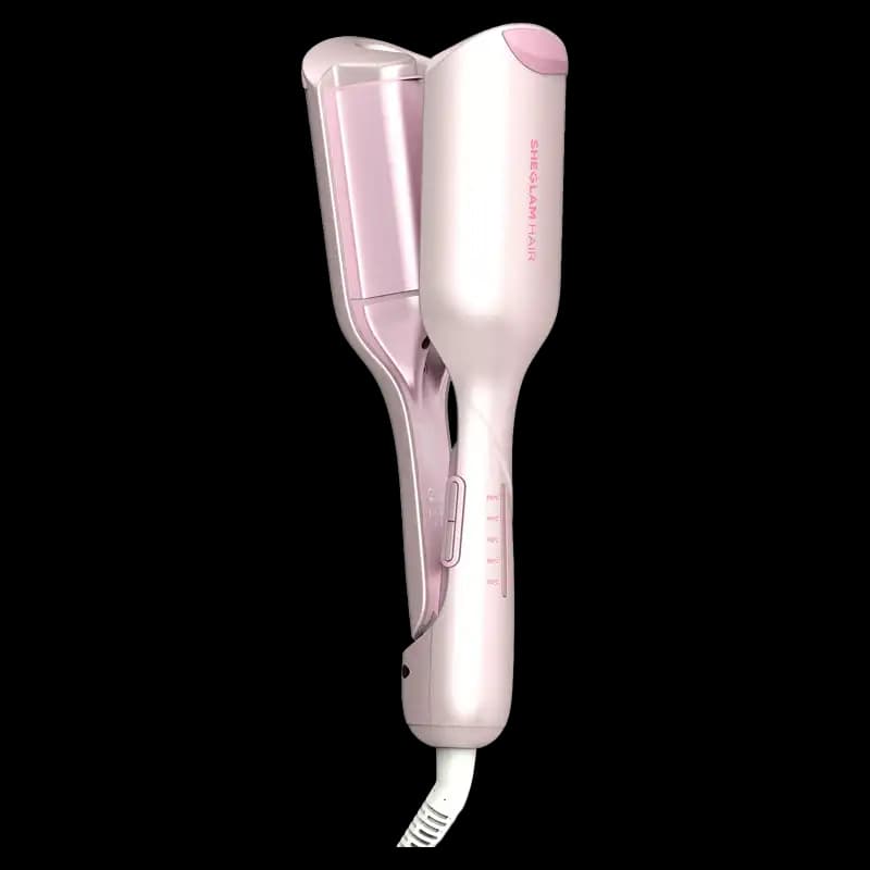 ویو کننده ساحلی شیگلم صورتی Sheglam Beach Babe Hair Waver سایز 19 میلی متر