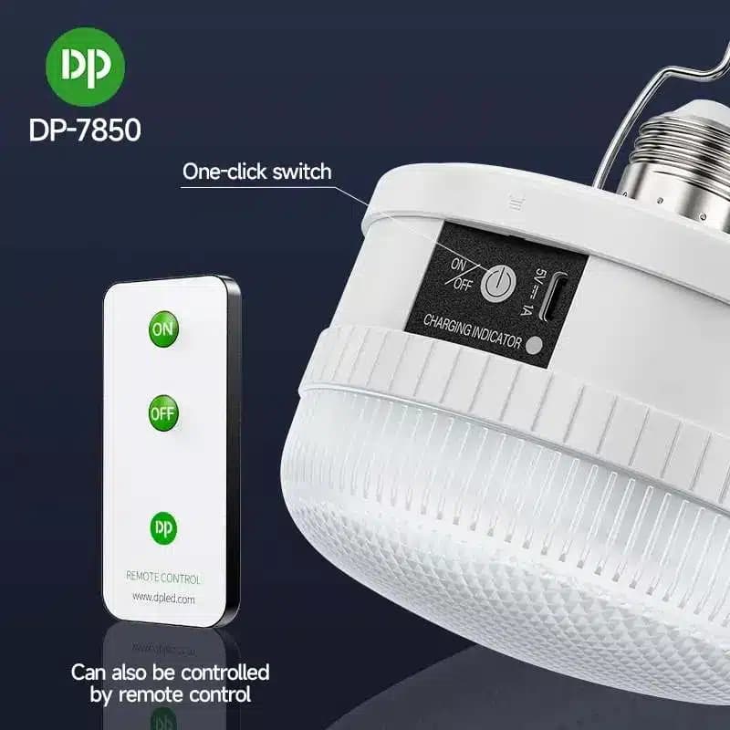 چراغ شارژِی دی پی مدل DP-7850 — تصویر ۳