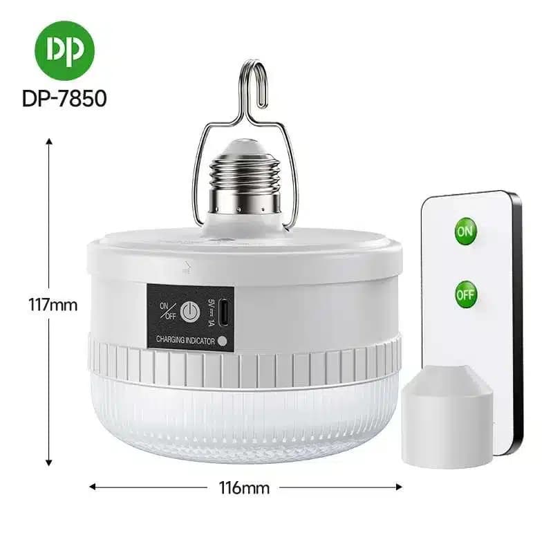 چراغ شارژِی دی پی مدل DP-7850