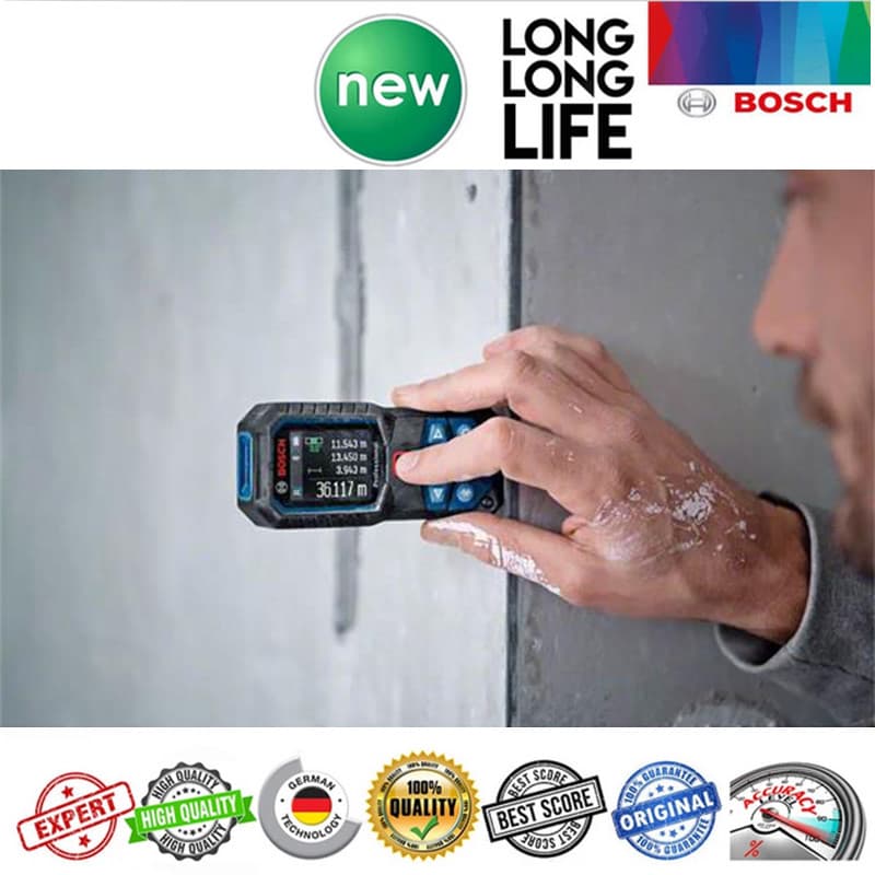 متر لیزری بوش مدل فوق هوشمند GLM 50-27 C Professional – سرمه ای — تصویر ۳