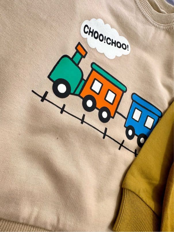 بلوز دورس بچگانه سایز۳۵ تا ۴۵ قطار choo — تصویر ۳