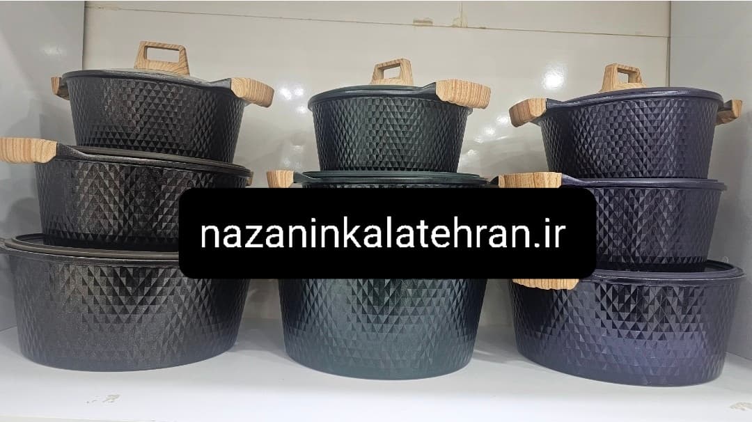 سرویس قابلمه گرانیتی لایف اسمایل مدل MR_ 8 — تصویر ۴