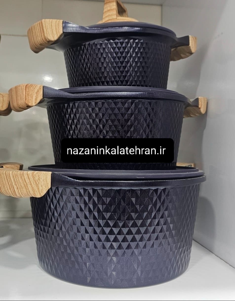 سرویس قابلمه گرانیتی لایف اسمایل مدل MR_ 8 — تصویر ۹