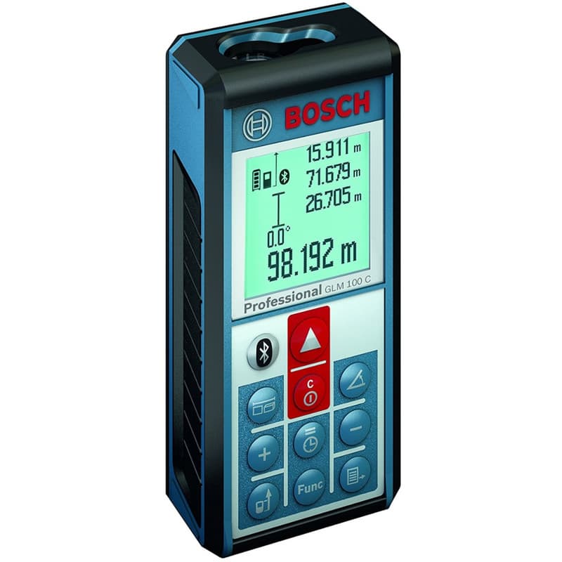 متر لیزری بوش مدل GLM 100 C – چند رنگ