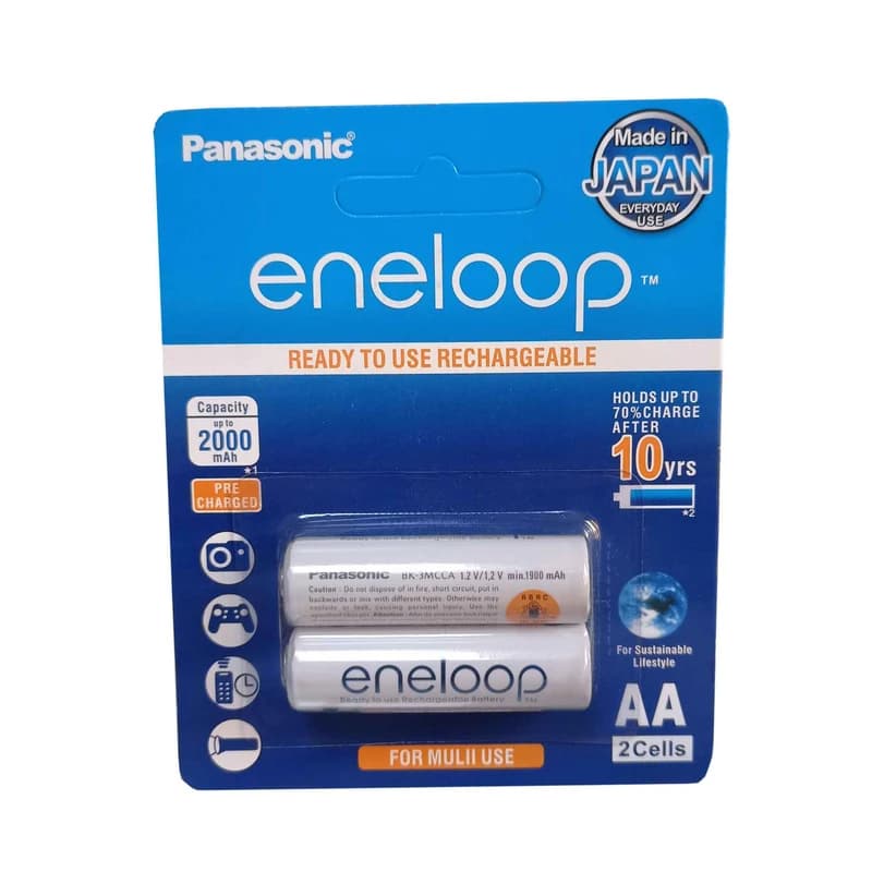 باتری قلمی قابل شارژ پاناسونیک مدل ENELOOP — تصویر ۲