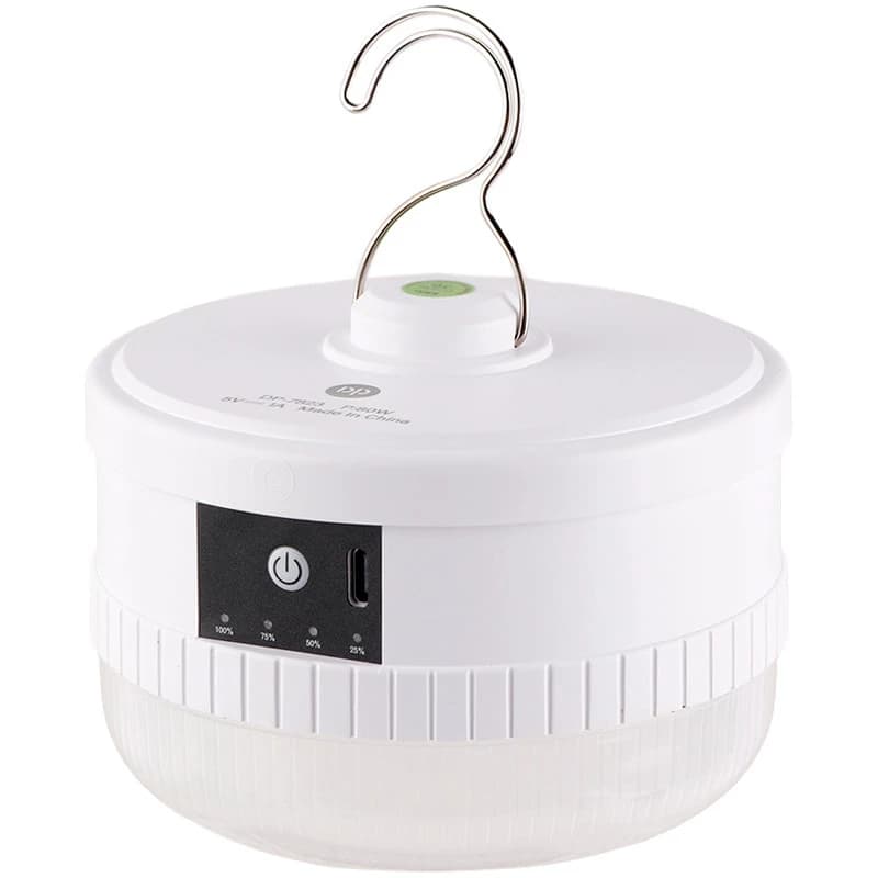 چراغ آویز دار شارژی مدل dp-7823 — تصویر ۳
