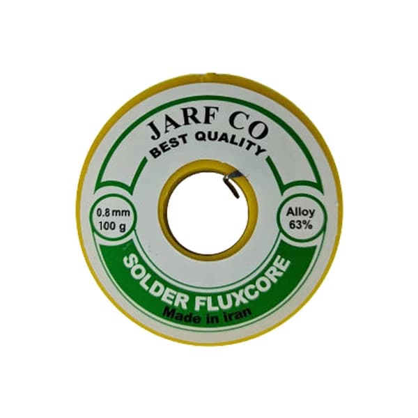سیم لحیم ژرف 0.8 mm روغن دار 50 گرمی — تصویر ۲