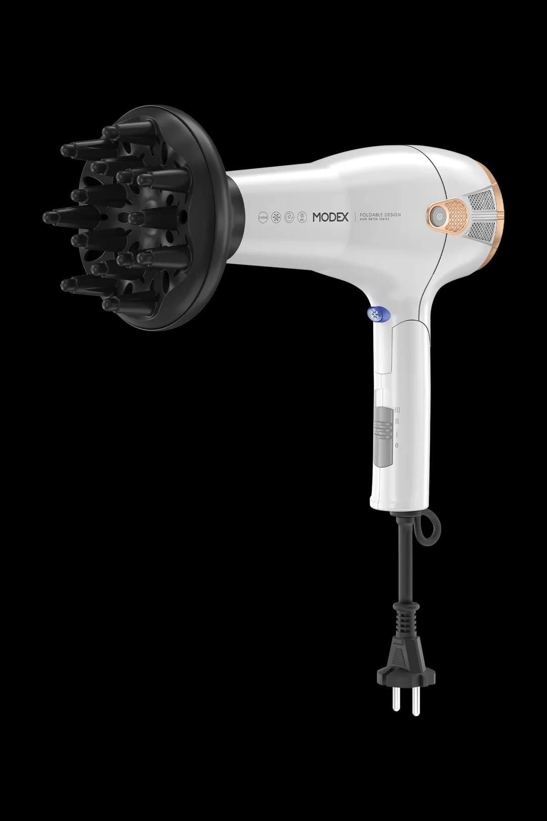 سشوار حرفه ای مودکس مدل MODEX HD1180 — تصویر ۳