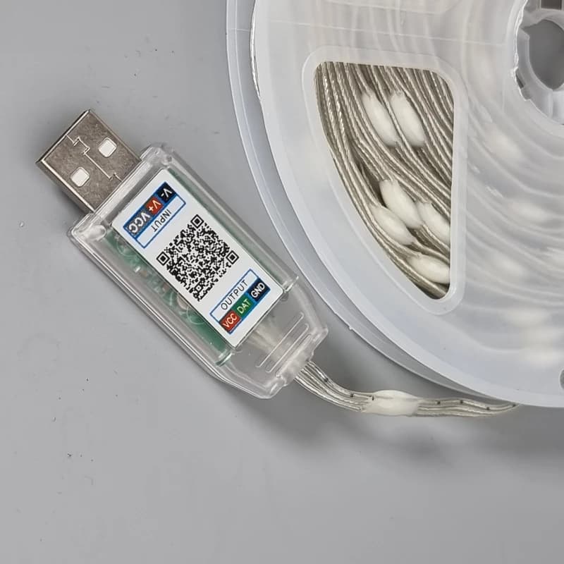 ریسه سوزنی هوشمند مدل RGB طول 10 متر — تصویر ۷