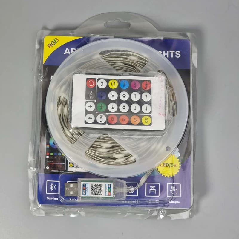 ریسه سوزنی هوشمند مدل RGB طول 10 متر — تصویر ۶