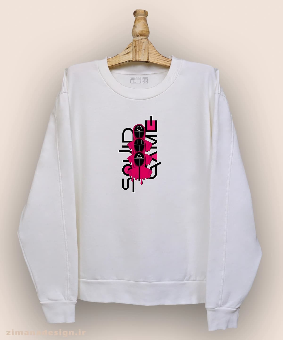 دورس مردانه و زنانه طرح اسکویید گیم کد 1048 — تصویر ۳