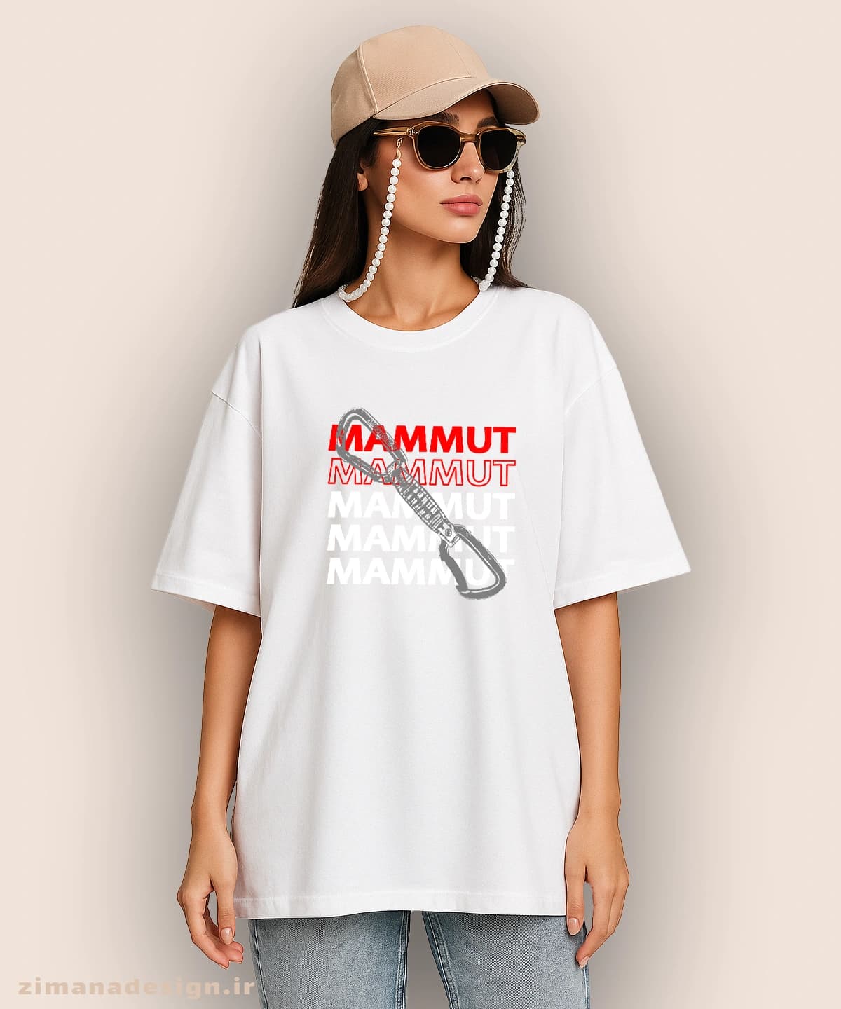 تیشرت لش مردانه و زنانه طرح کوه نوردی MAMMUT کد 1072