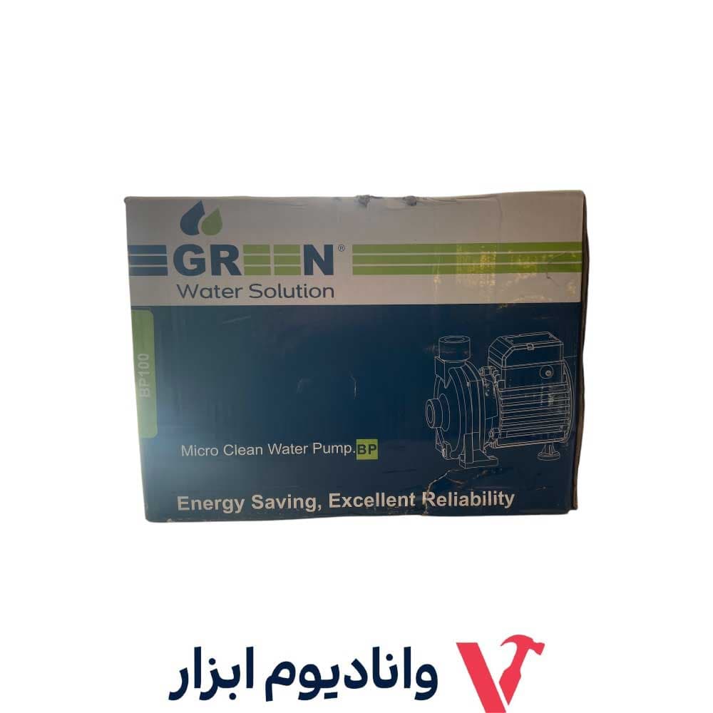 پمپ آب گرین 1 اسب مدل BP100 — تصویر ۲