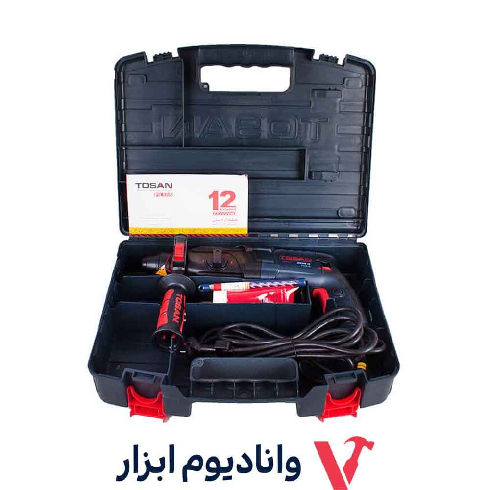 بتن کن چهار‌شیار توسن مدل 8020H — تصویر ۳