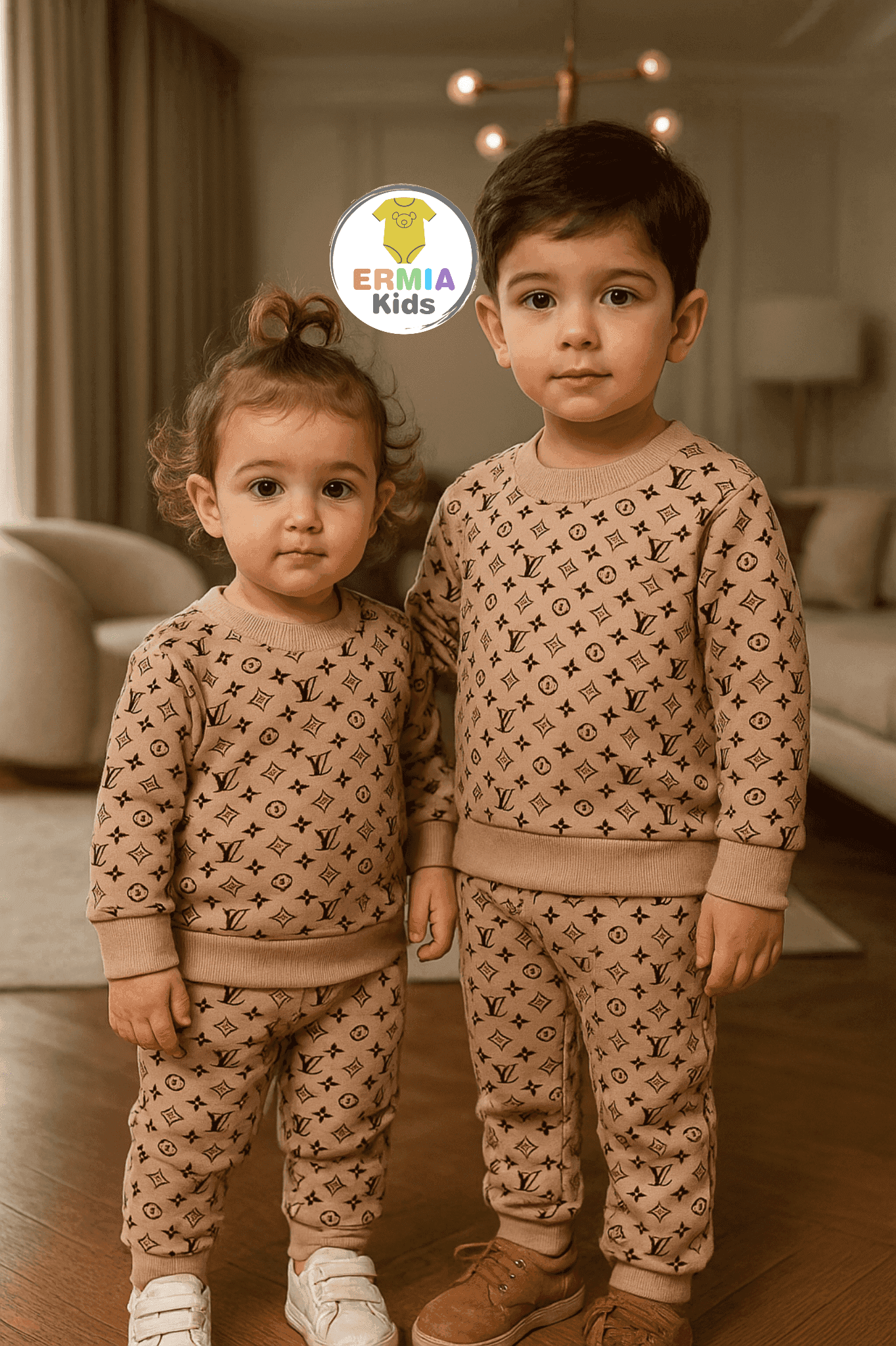 ست بلوز شلوار لویی ویتون ۶ ماه تا ۸ سال — تصویر ۲