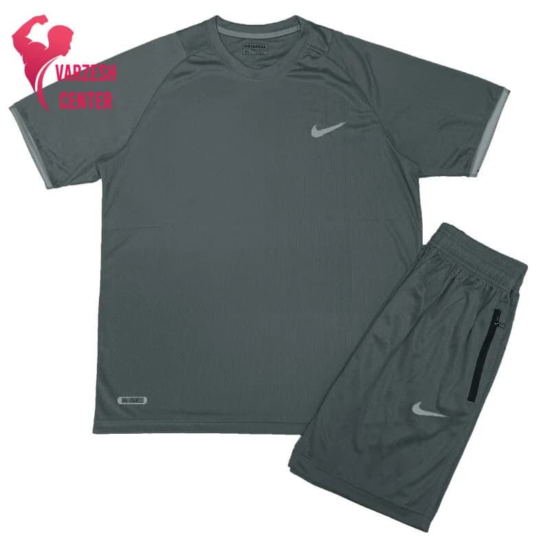 ست تی‌ شرت و شلوارک کندویی پلاس طرح 2 — تصویر ۷