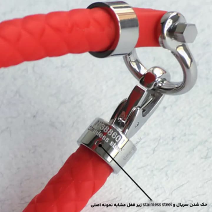 دستبند امگا بند رابر اناری (کیفیت مستر) — تصویر ۴