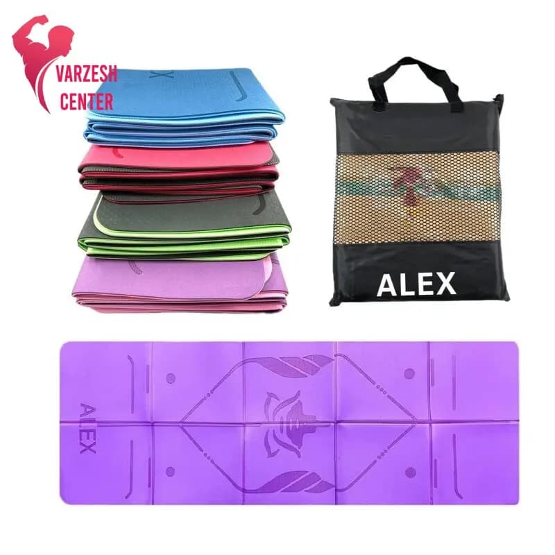 زیرانداز مت یوگا TPE تاشو ALEX