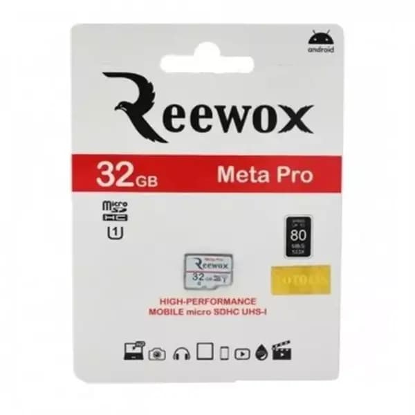 رم میکرو موبایل 32 گیگ Reewox مدل Meta Pro U1