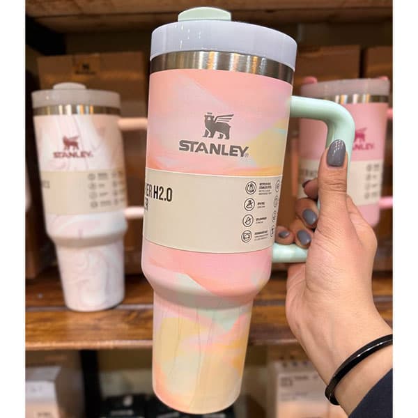 تراول ماگ استنلی ماربل مدل QUENCHER H2O TUMBLER حجم 1.180 لیتر — تصویر ۵