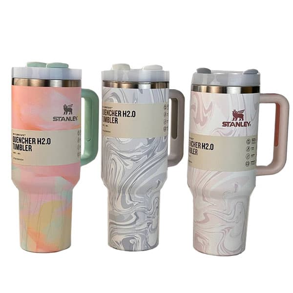 تراول ماگ استنلی ماربل مدل QUENCHER H2O TUMBLER حجم 1.180 لیتر