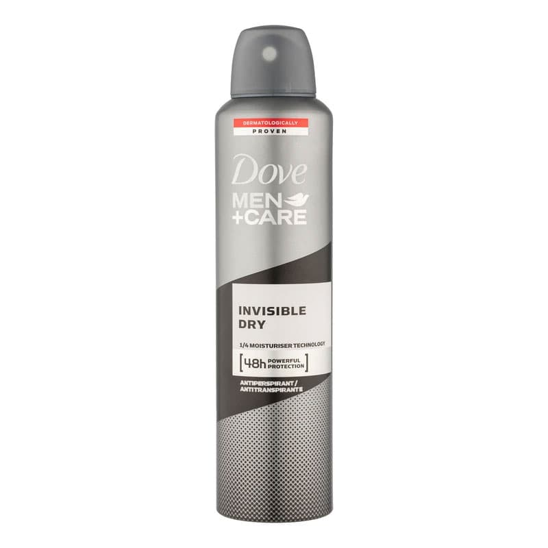 اسپری ضد تعریق مردانه داو مدل Invisible dry حجم 250 میلی لیتر