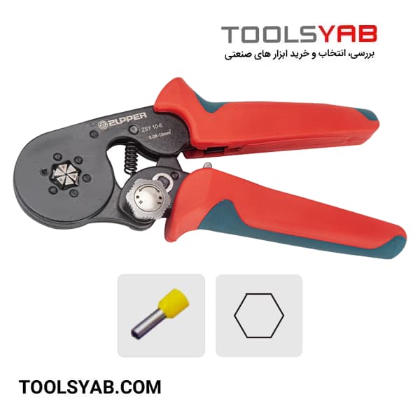 پرس وایر شو 6 گوش از 0.25 الی 10 مدل ZSY-10-6