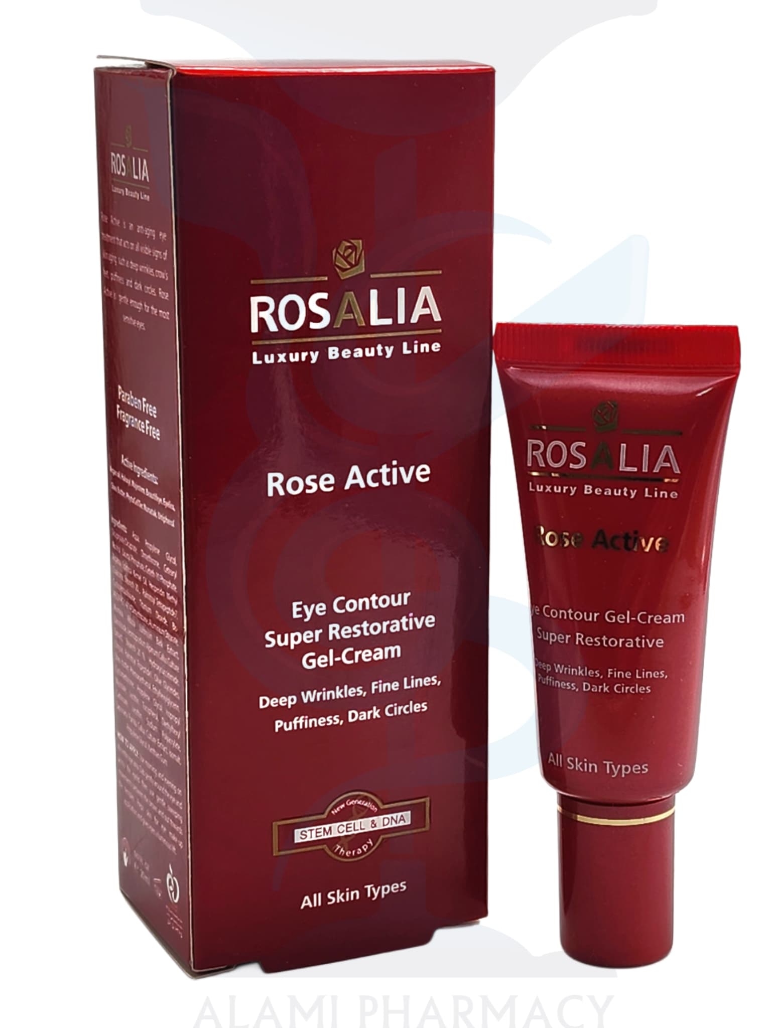 ژل کرم دور چشم رزالیا مدل Rose Active حجم 20 میل