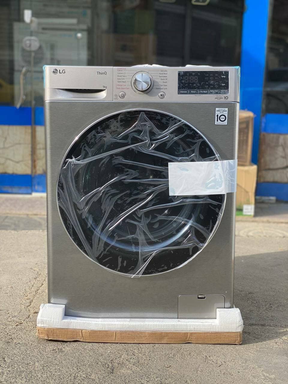 ماشین لباسشویی ال جی 9 کیلو مدل F4R5TVYG0