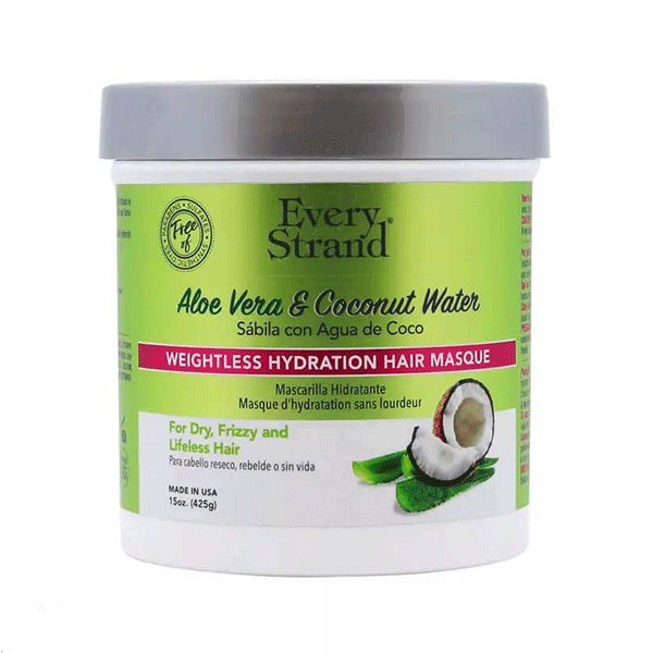 ماسک مو آبرسان آلوورا و آب نارگیل اوری استرند Every Strand aloe vera & coconut water 425gr
