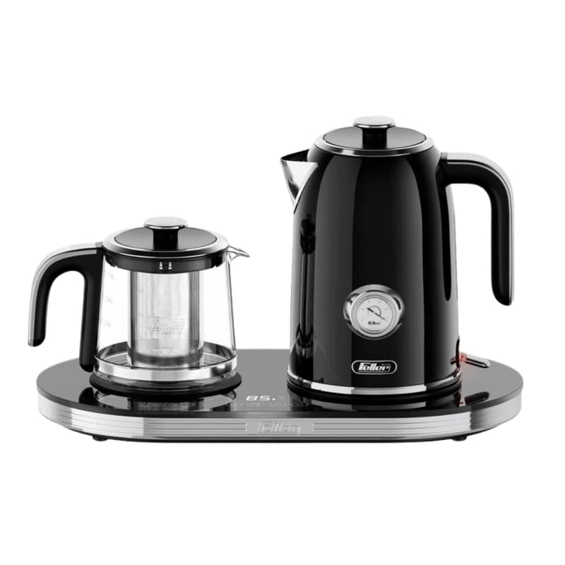 چای ساز کنارهم فلر مشکی مدل TS 490