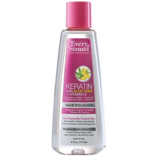 سرم جلا دهنده موهای رنگ شده و کراتینه اوری استرند Every Strand Hair Polisher حجم 177 میل