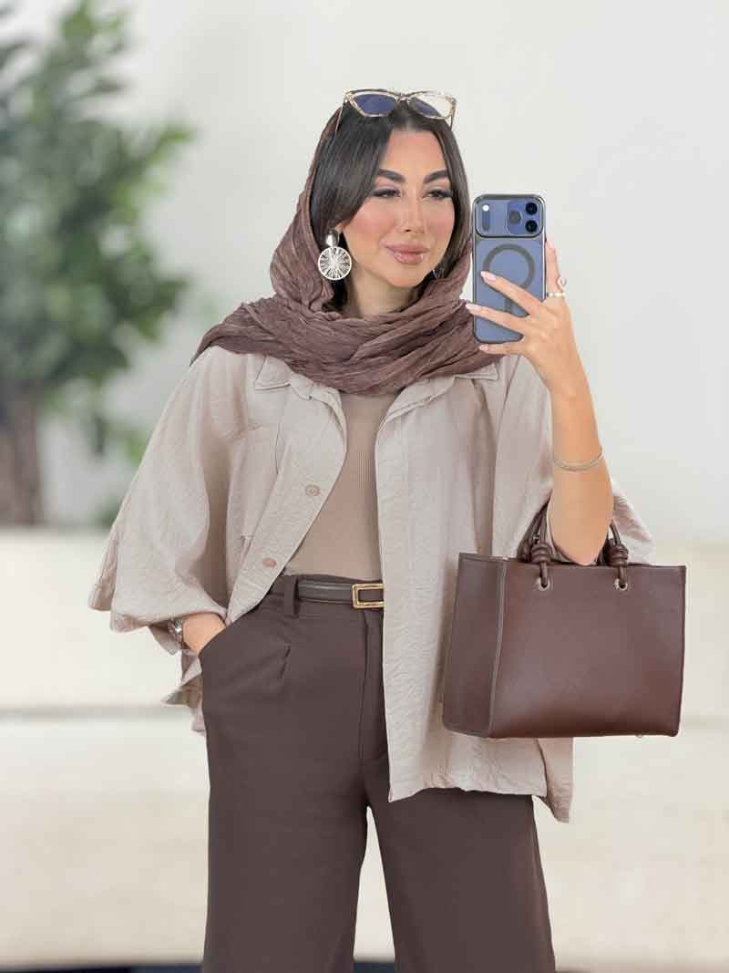 مانتو پانچ نیکو کد 8283 — تصویر ۲