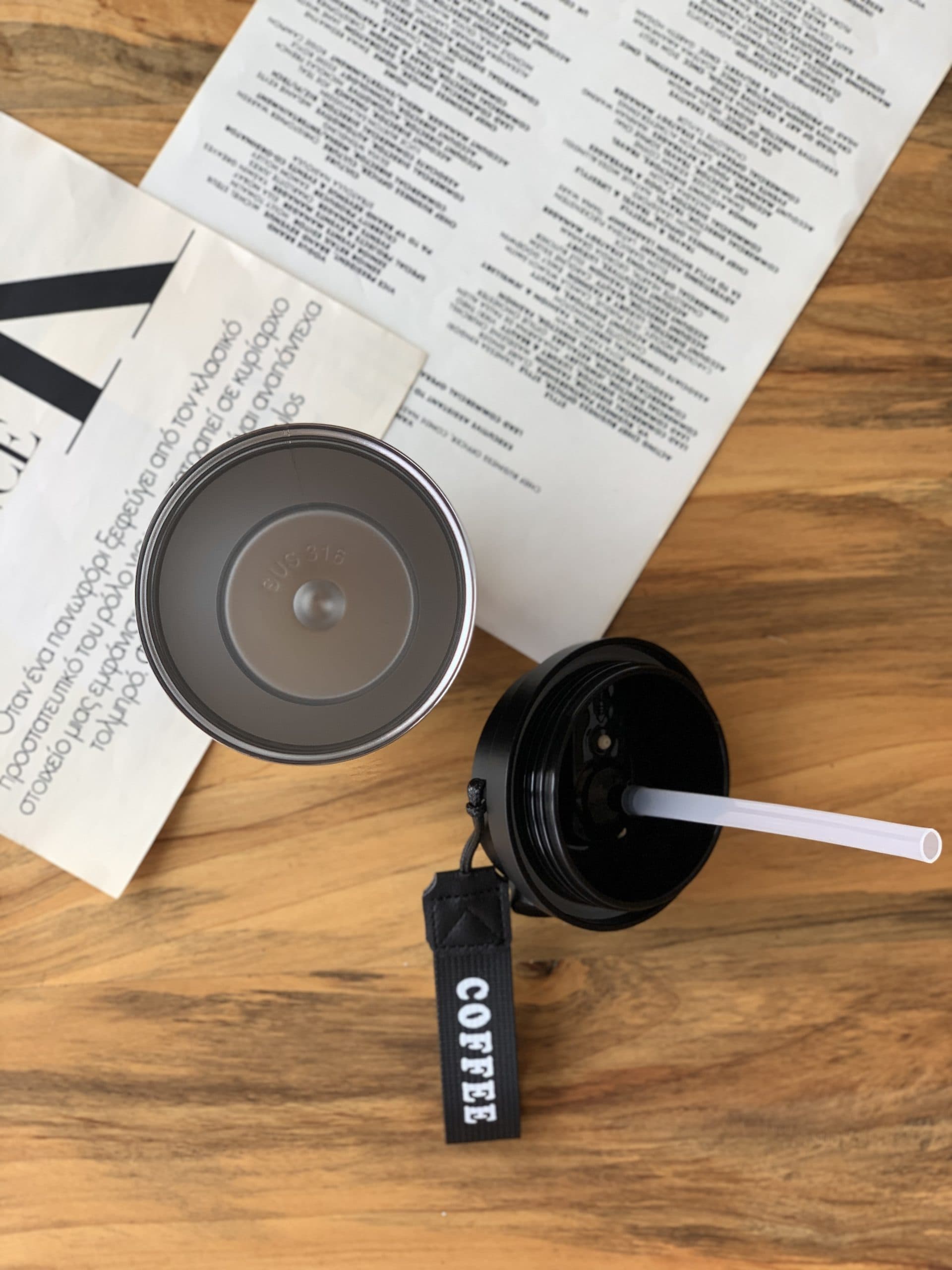 تراول ماگ coffeeمشکیT122 — تصویر ۵