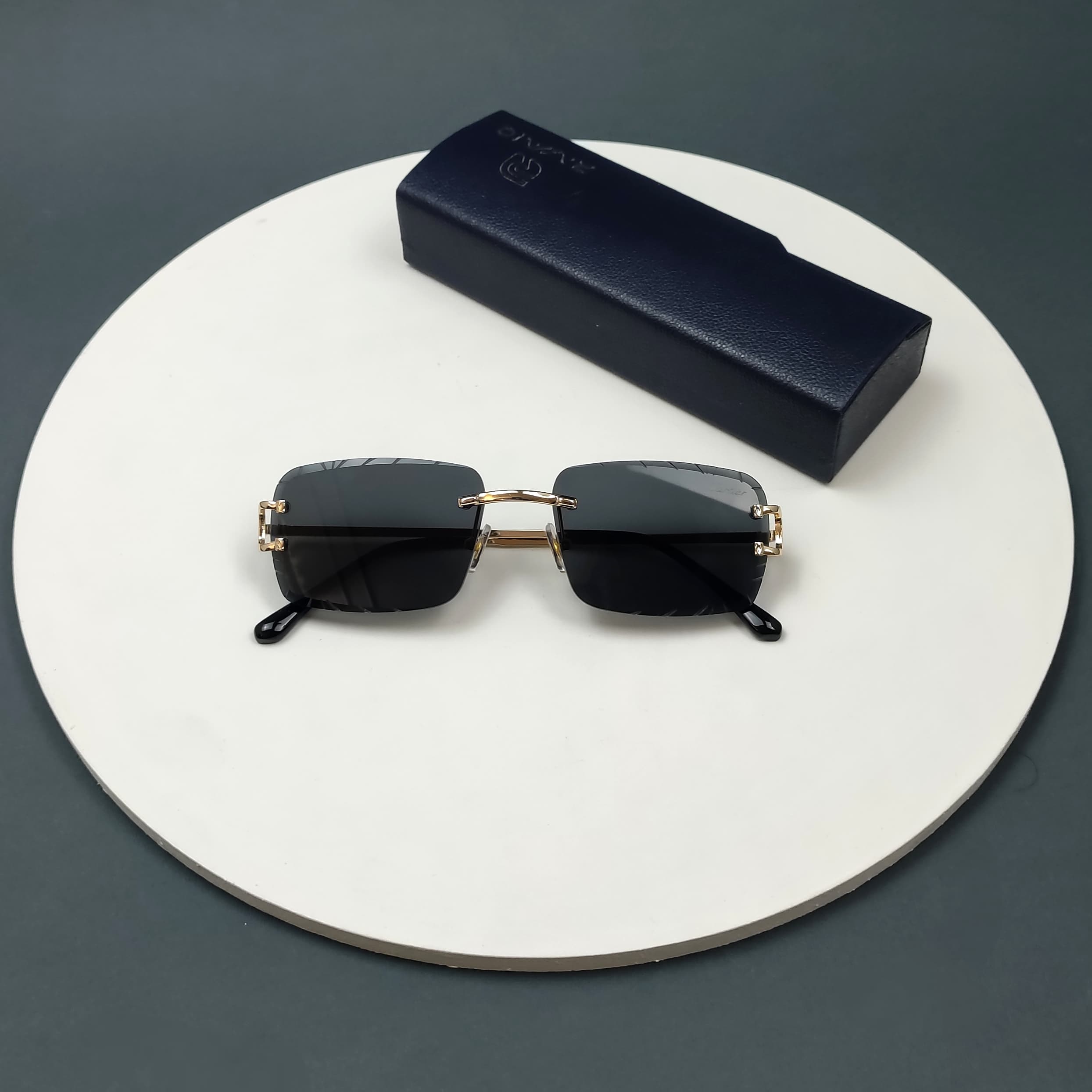 عینک آفتابی فریم لس کارتیه cartier rimless — تصویر ۶