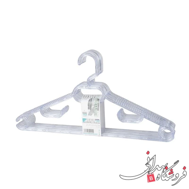چوب لباسی کریستالی 6 عددی 142