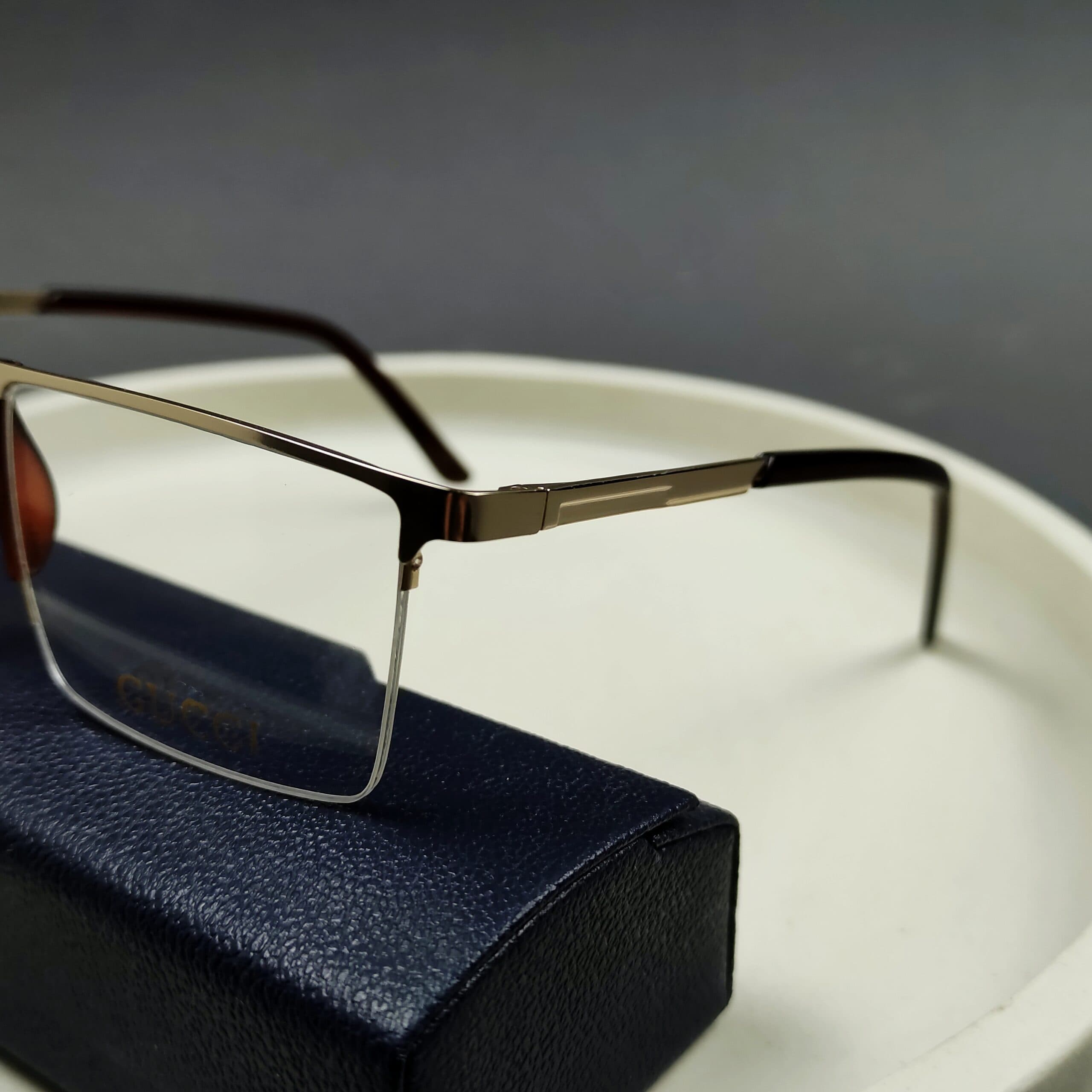 فریم عینک طبی نیم فریم مدل gucci 811 (Half rim) — تصویر ۷