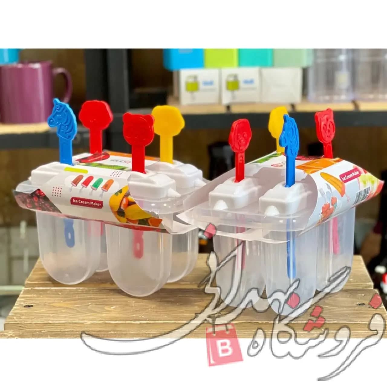 قالب بستنی 4 خانه بانیس