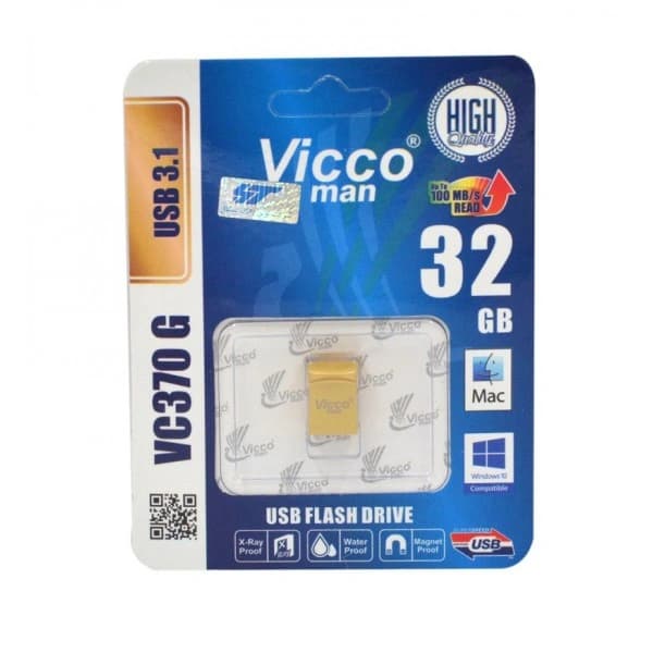 فلش مموری 32 گیگ VICCO مدل VC370G USB3.1