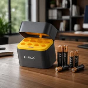 کیس شارژ باتری هیسکا مدل H-129 — تصویر ۲